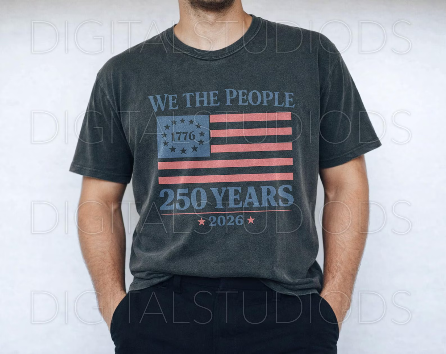 USA 250th Anniversary SVG Bundle, Patriotic PNG Designs, America 250 Years 1776–2026, We The People svg, independence Day png