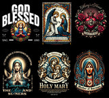 450+ Christian Streetwear Collection | Trendy Christian Designs | Unique T-Shirt Designs in PNG | Streetwear Bundle