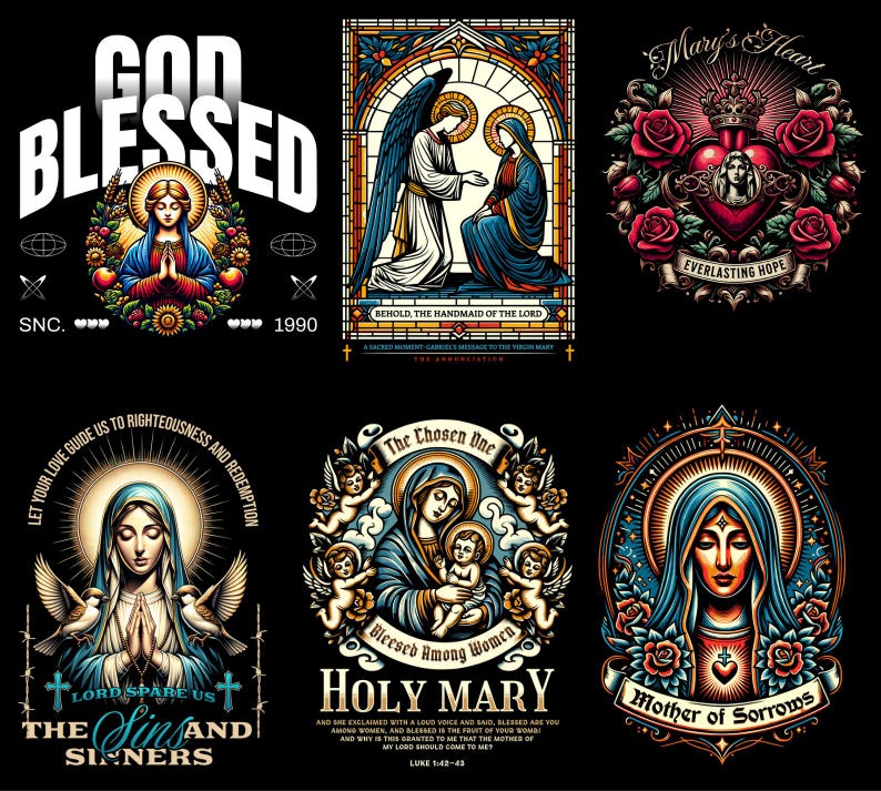 450+ Christian Streetwear Collection | Trendy Christian Designs | Unique T-Shirt Designs in PNG | Streetwear Bundle