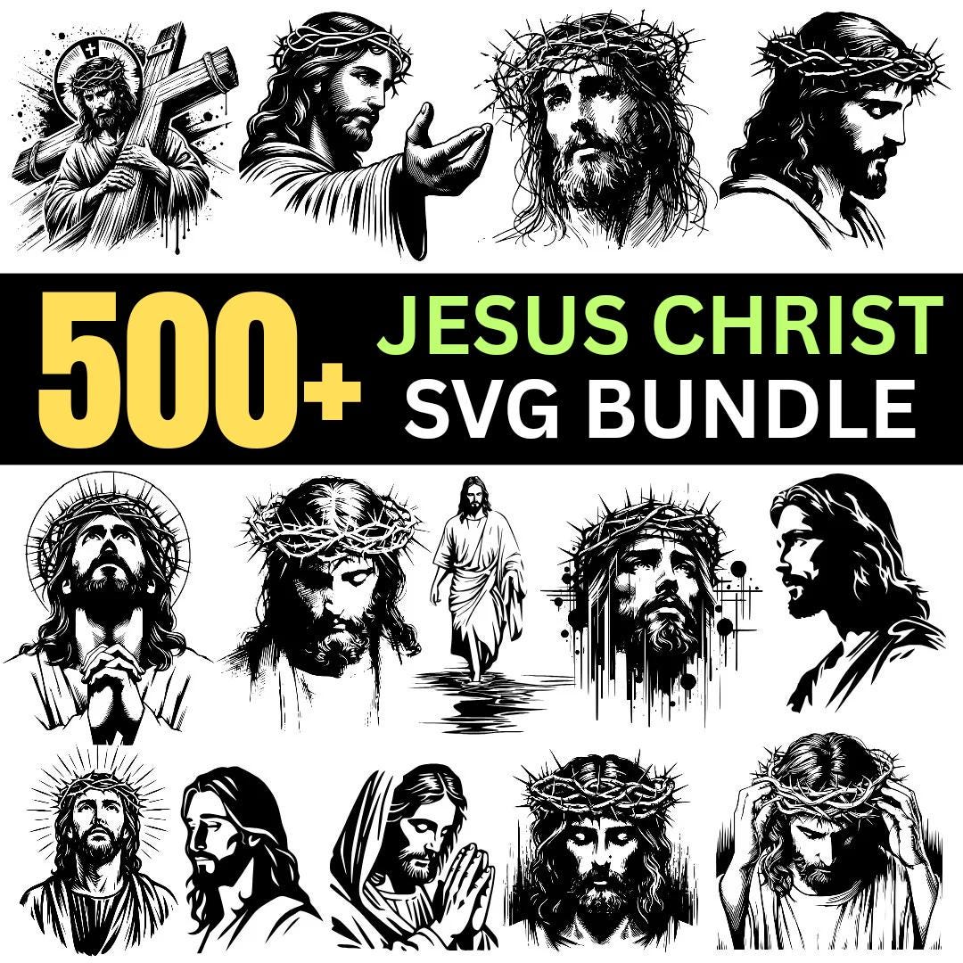 Jesus Christ svg, Jesus svg, Jesus face svg, Jesus silhouette svg, sacred heart svg, christian jesus svg, religious jesus svg, jesus line art svg, jesus portrait svg, crown of thorns svg, messiah svg, savior svg, jesus outline svg, crucifix jesus svg, catholic jesus svg, christian cricut files, jesus cut file, bible jesus art, holy jesus svg, jesus vector art
